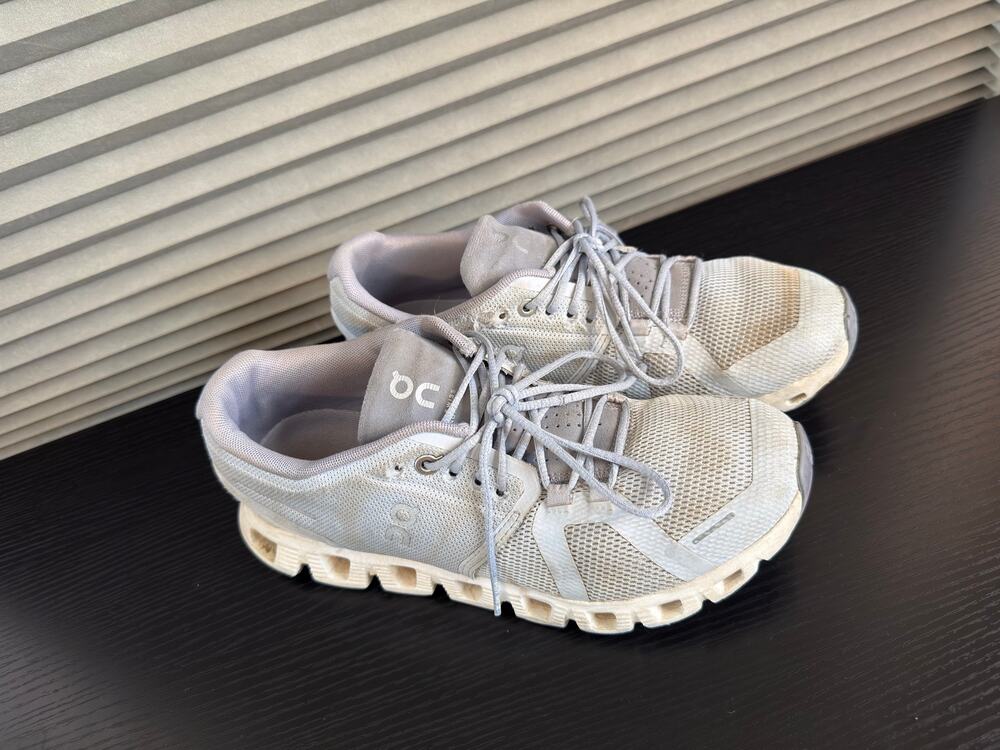 On Cloud Cloud X Running Shoes Gray Mesh Sneakers Women’s US 8 EU 39